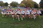 Junior Womens 2025 National Cross Country Relays, Berry Hill Park, Mansfield. Photo: David T. Hewitson/Sports for All Pics